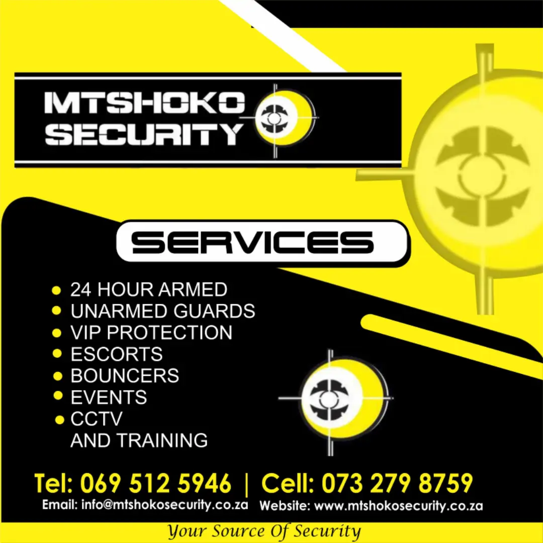 Mtshoko security services &Mtshoko security training college
